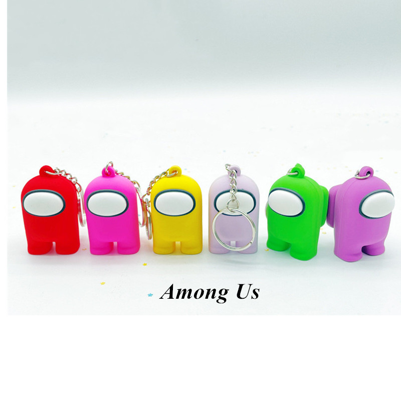 Móc chìa khóa hình nhân vật trò chơi  quà tặng Giáng sinh dễ thương