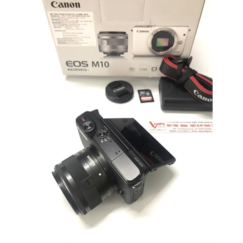 Máy ảnh Canon M10 + kit 15-45mm STM