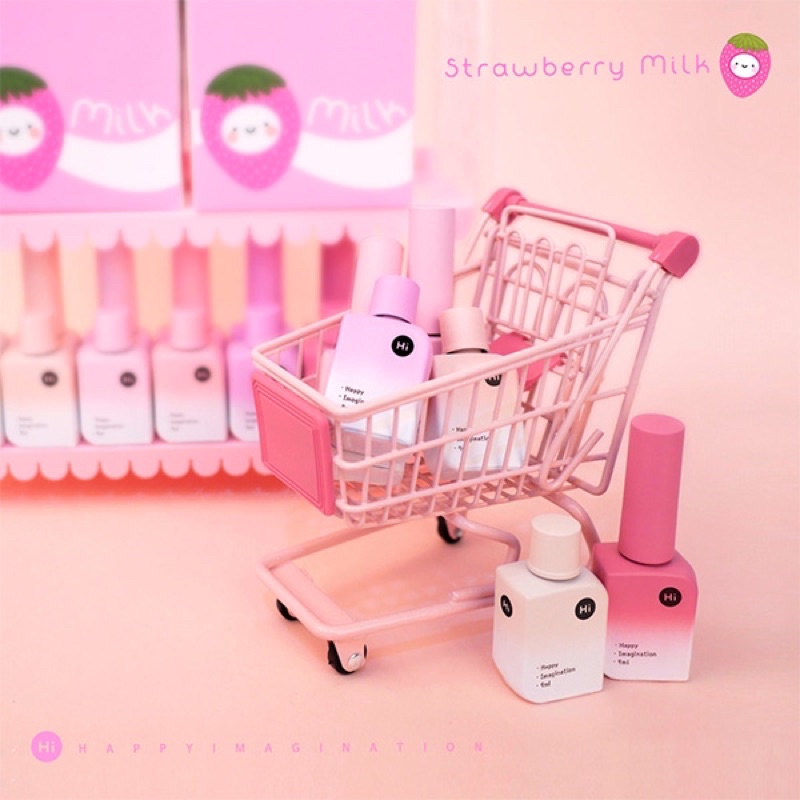 Sơn thạch Higel chính hãng Hàn Quốc set Strawberry
