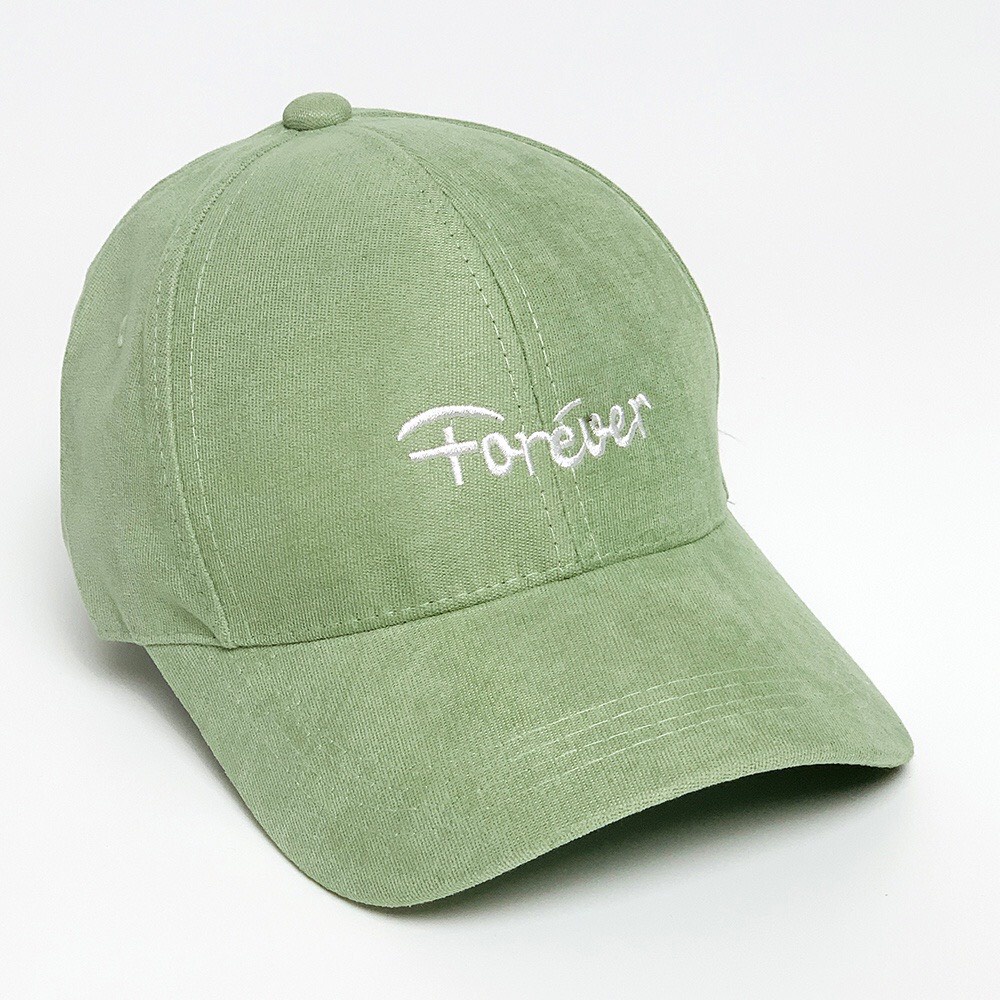 Mũ lưỡi trai UNISEX, nón kết thêu chữ Forever đẹp giá rẻ phong cách Hàn Quốc M111