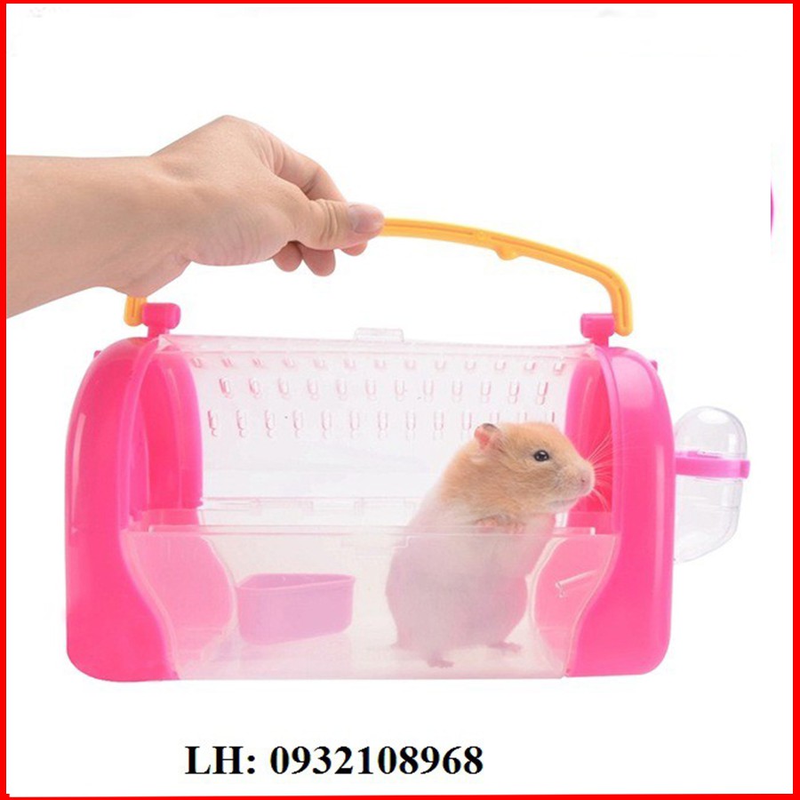 Lồng xách tay có quai đeo cho hamster