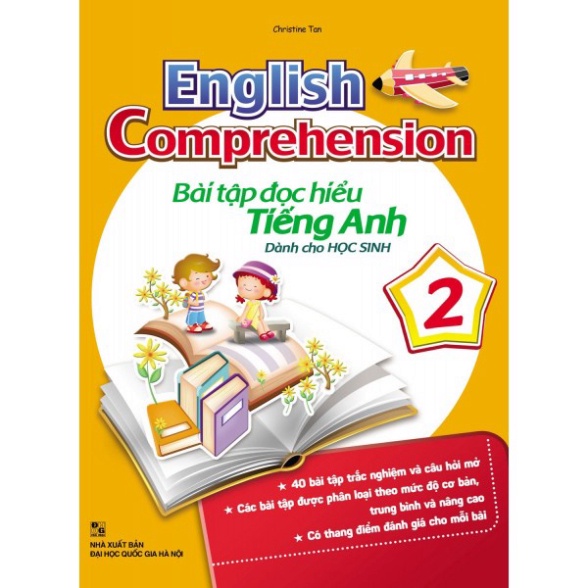 [Mã LT50 giảm 50k đơn 250k] [TIEMSACHTO] Sách - Bài Tập Đọc Hiểu Tiếng Anh Dành Cho Học Sinh 2 (SM-0701)