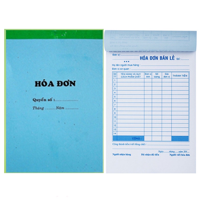 SỔ HÓA ĐƠN BÁN LẺ 2 LIÊN - Phụ Kiện Sỉ Online