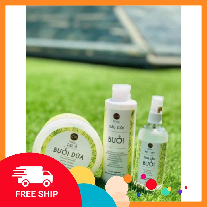 COMBO DẦU GỘI BƯỞI+TINH DẦU BƯỞI +GEL Ủ BƯỞI DỪA NGA HOÀNG (Chuẩn hãng) | BigBuy360 - bigbuy360.vn
