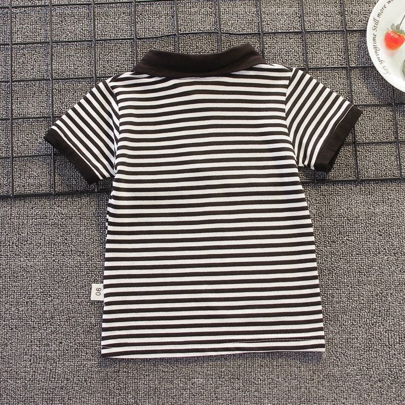 Set Đồ Mùa Hè 2 Món Gồm Áo Thun Cotton In Họa Tiết Hoạt Hình + Quần Dài Cho Bé