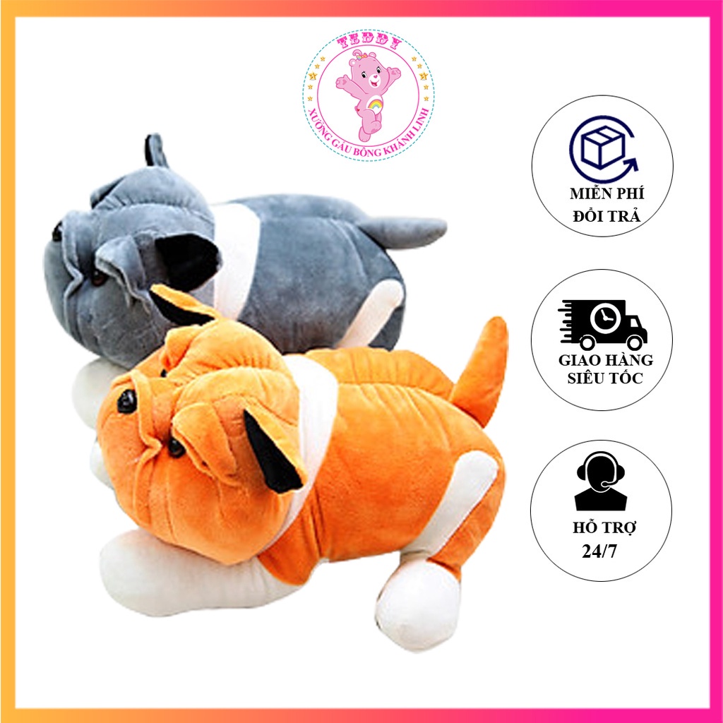 Gấu Bông Chó Nhăn Mặt Xệ Size 35Cm Nhiều Màu Sắc Chất Liệu Cao Cấp Nhồi Bông Gòn Trắng Tinh Khiết