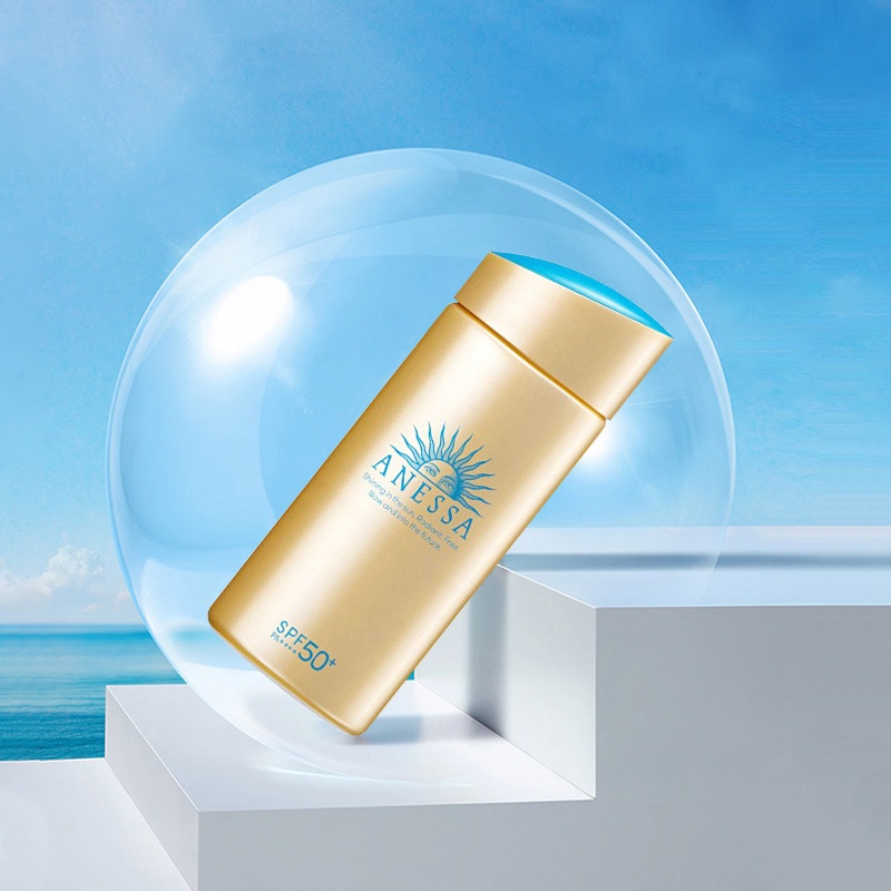 Kem Chống Nắng ANESSA Dạng Chai 2022 Dung Tích 60ml 90ml