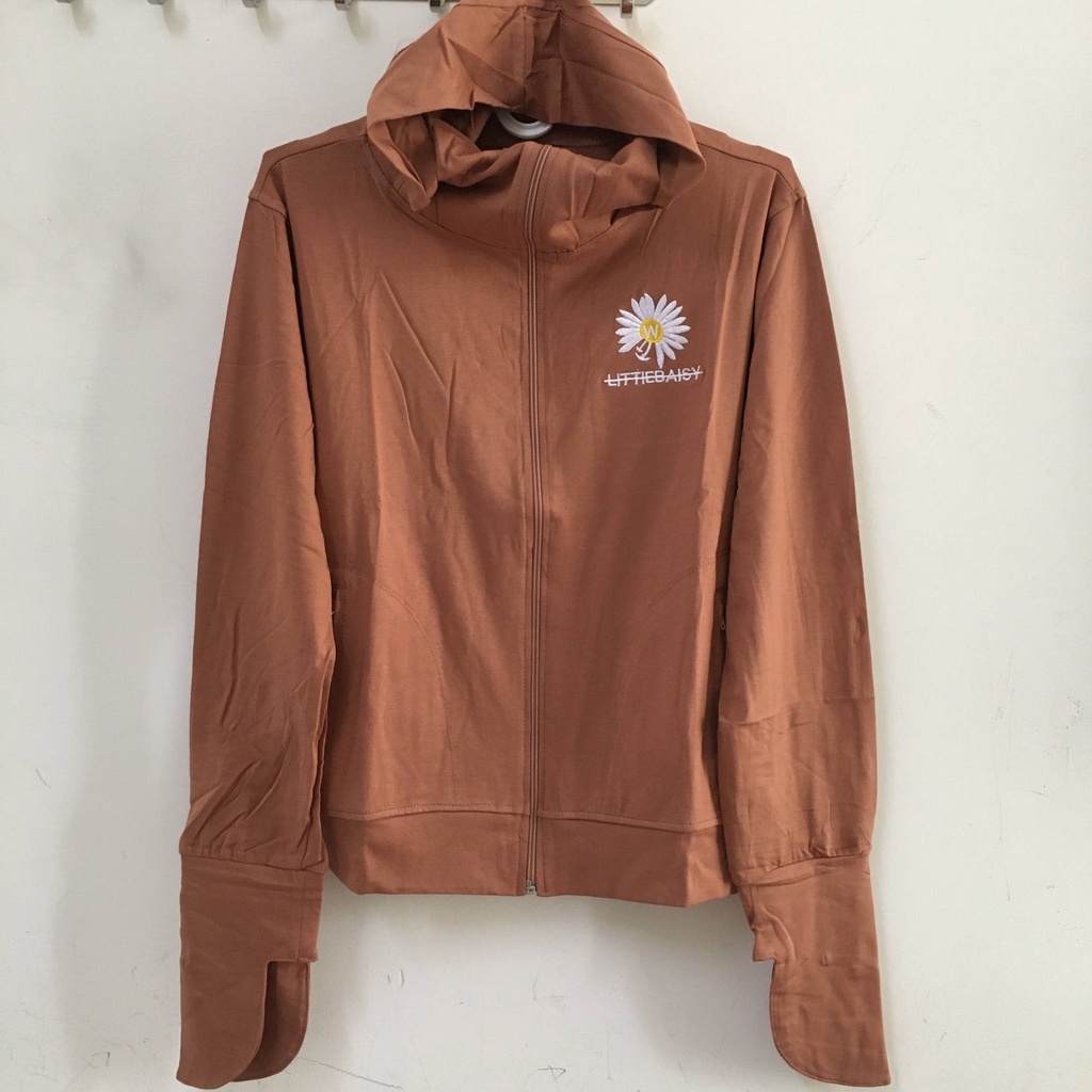 Áo Khoác Nữ Chống Nắng Vải Thun Lạnh Thêu Hình Hoa Cúc H&amp;N Fashion Shop