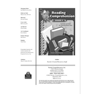 Reading Comprehension ( Grade K tới grade 6)