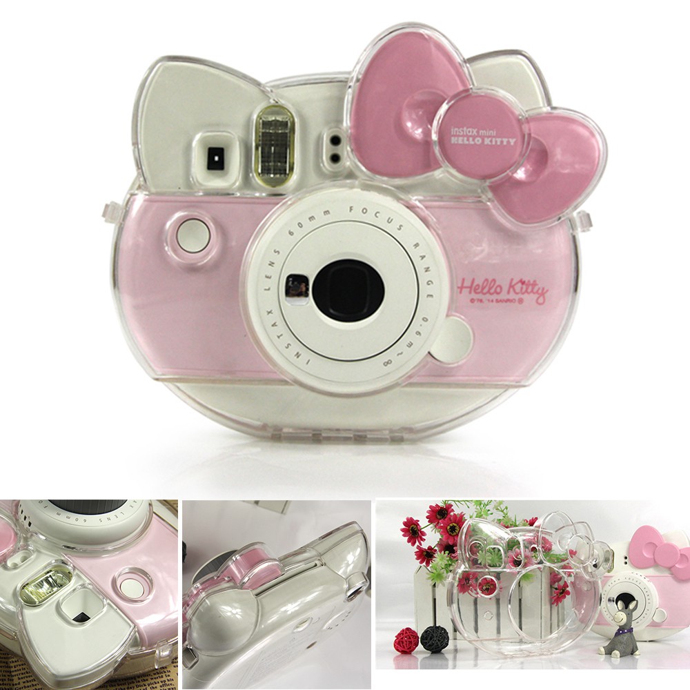 Vỏ bảo vệ trong suốt cho máy ảnh Fujifilm Instax Mini 40 90 7s 8 9 11 EVO