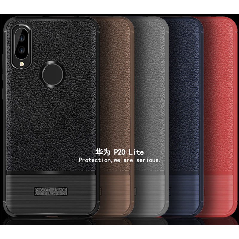 ỐP LƯNG rugged armor Huawei Nova 3e xanh đen