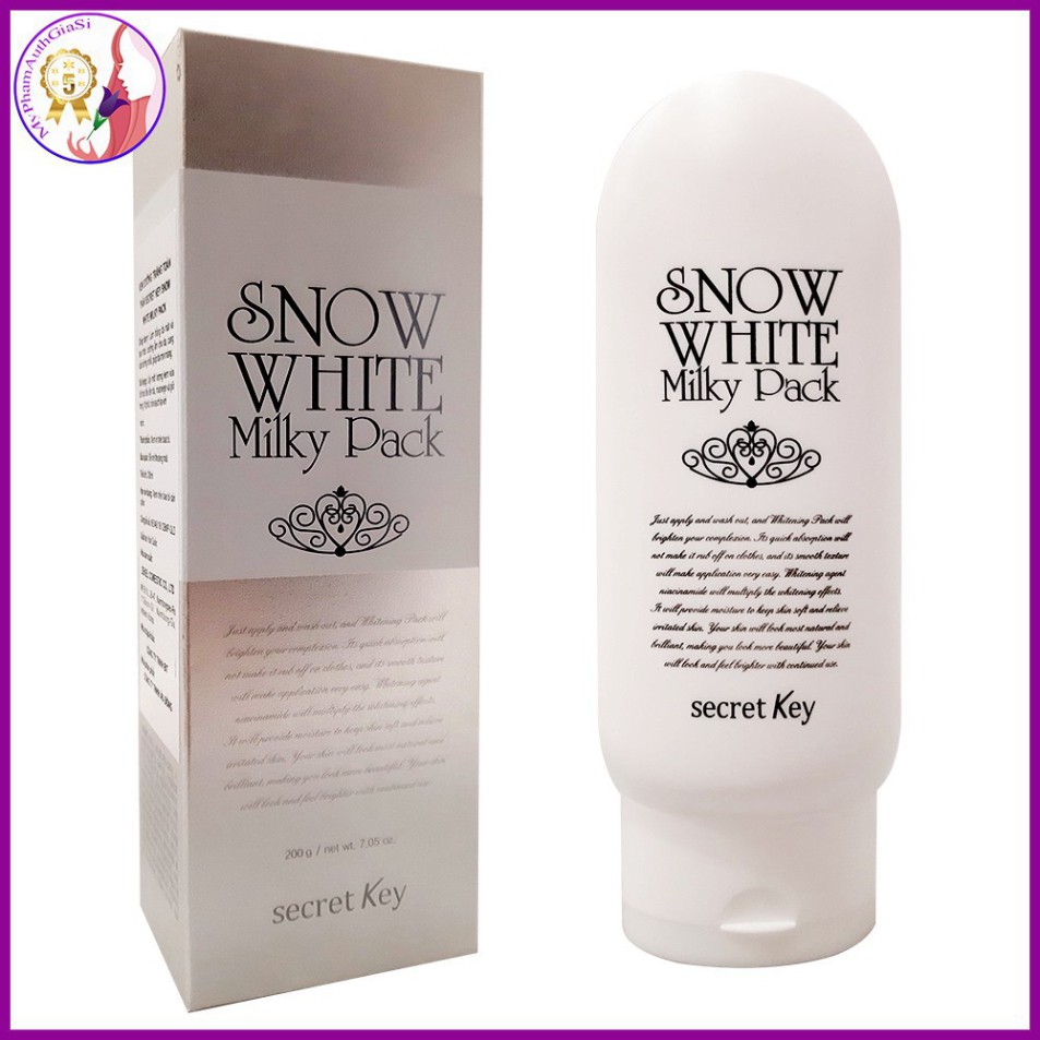 IN1 GDT KEM DƯỠNG TRẮNG TOÀN THÂN SECRET KEY SNOW WHITE MILKY PACK 20 IN1