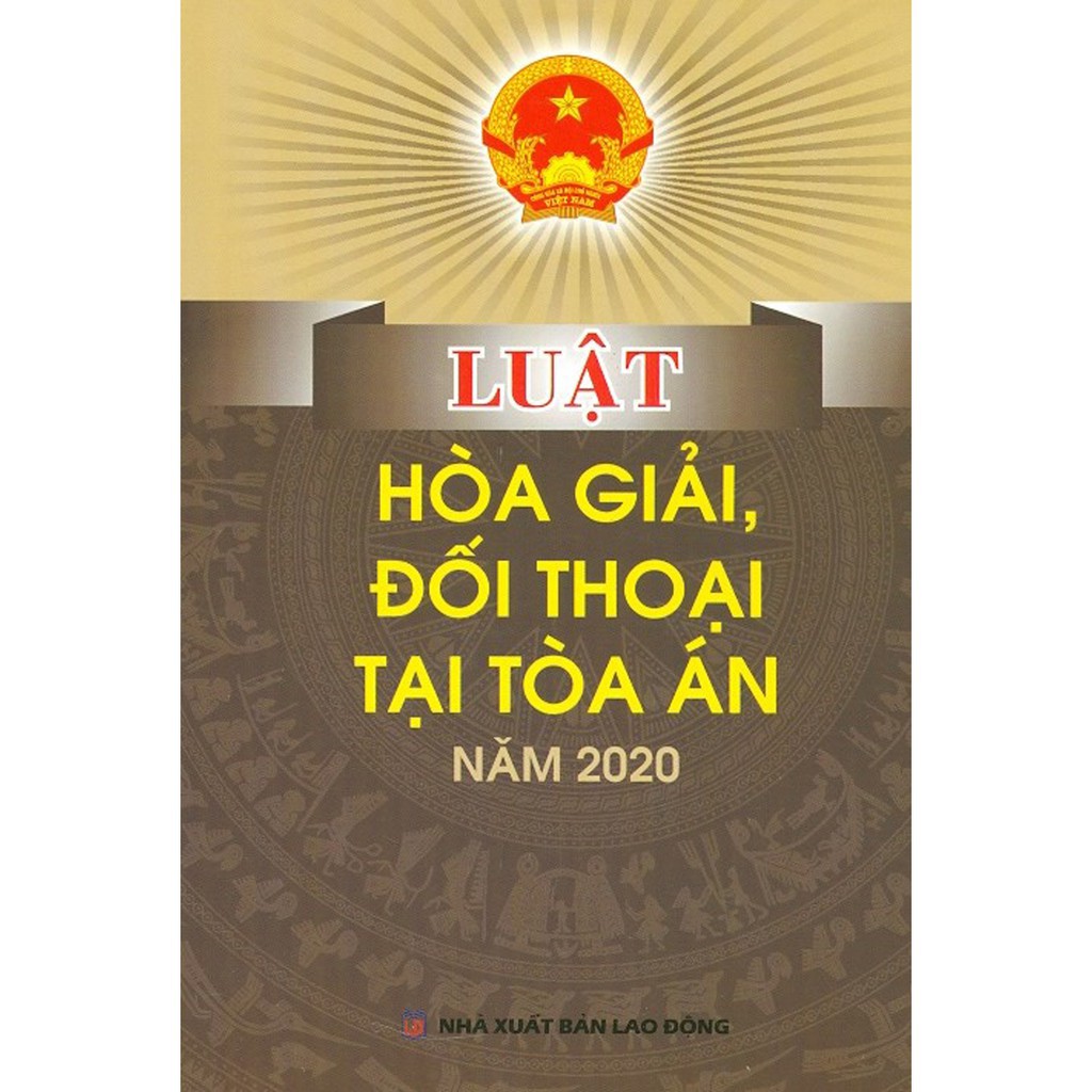 Sách - Luật hòa giải đối thoại tại Tòa án (NXB Lao Động)