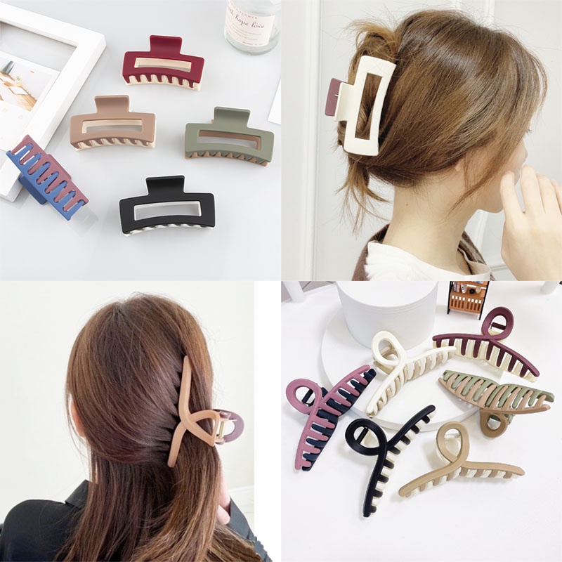 Kẹp Tóc Acrylic Thời Trang Hàn Quốc