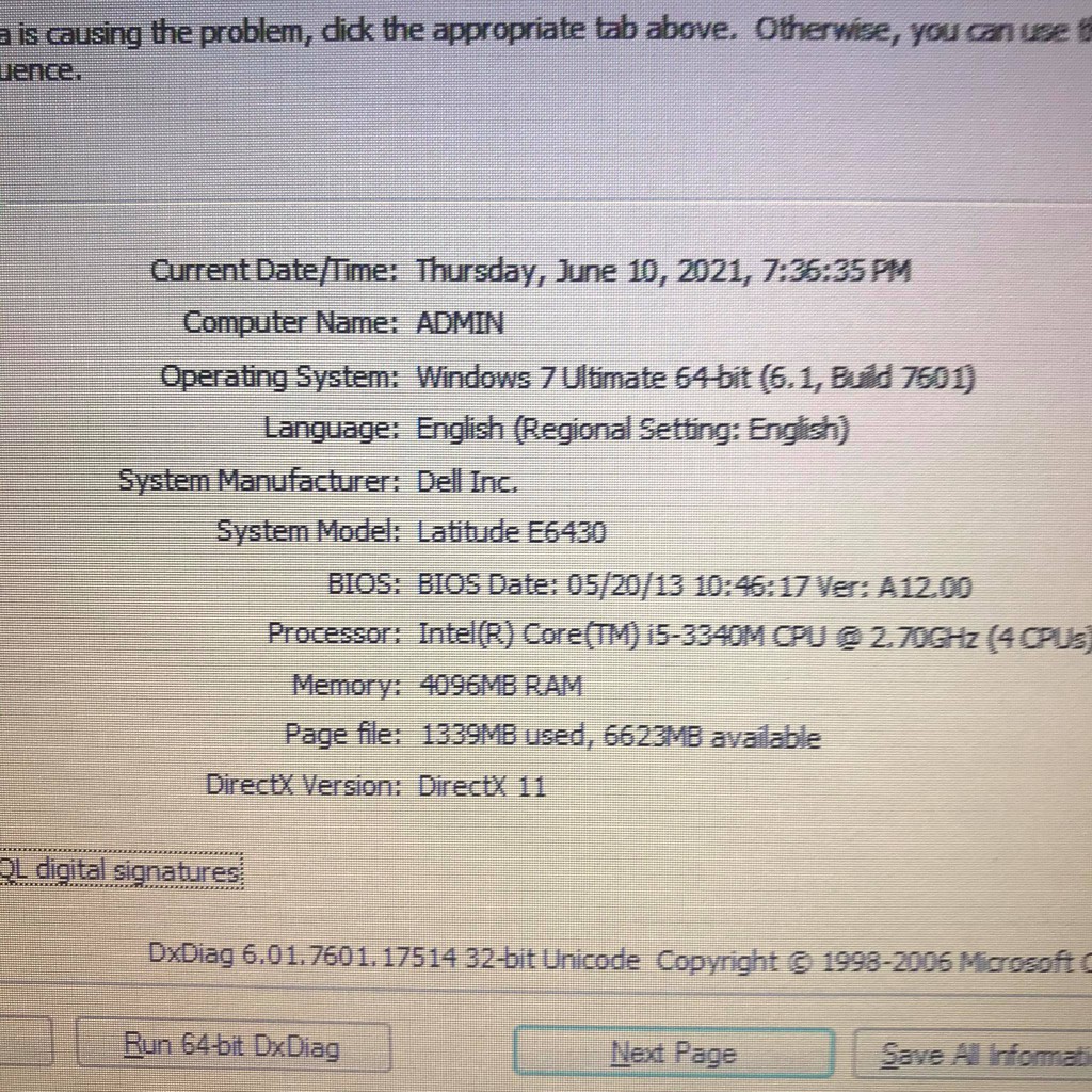 Máy laptop Dell Latitude E6430 Core i5-3340M 2.7GHz, 4gb ram, 320gb hdd, Vga Intel hd Graphics 4000, 14 inch,Đẹp Rẻ.