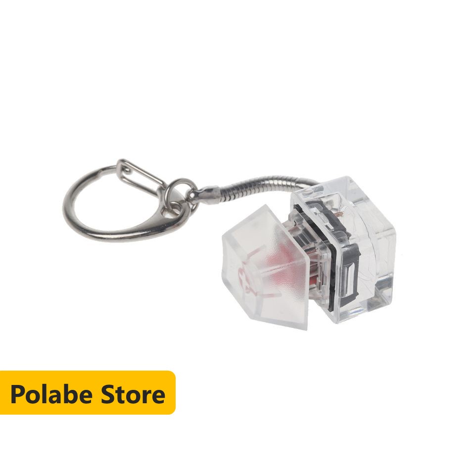 Móc khóa switch tester bàn phím cơ, có thể làm đồ chơi giảm căng thẳng - Polabe Store