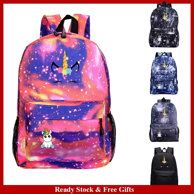 Unicorn Kid's Character Backpack School Bag Outdoor Sports and Leisure Backpack Computer Bag