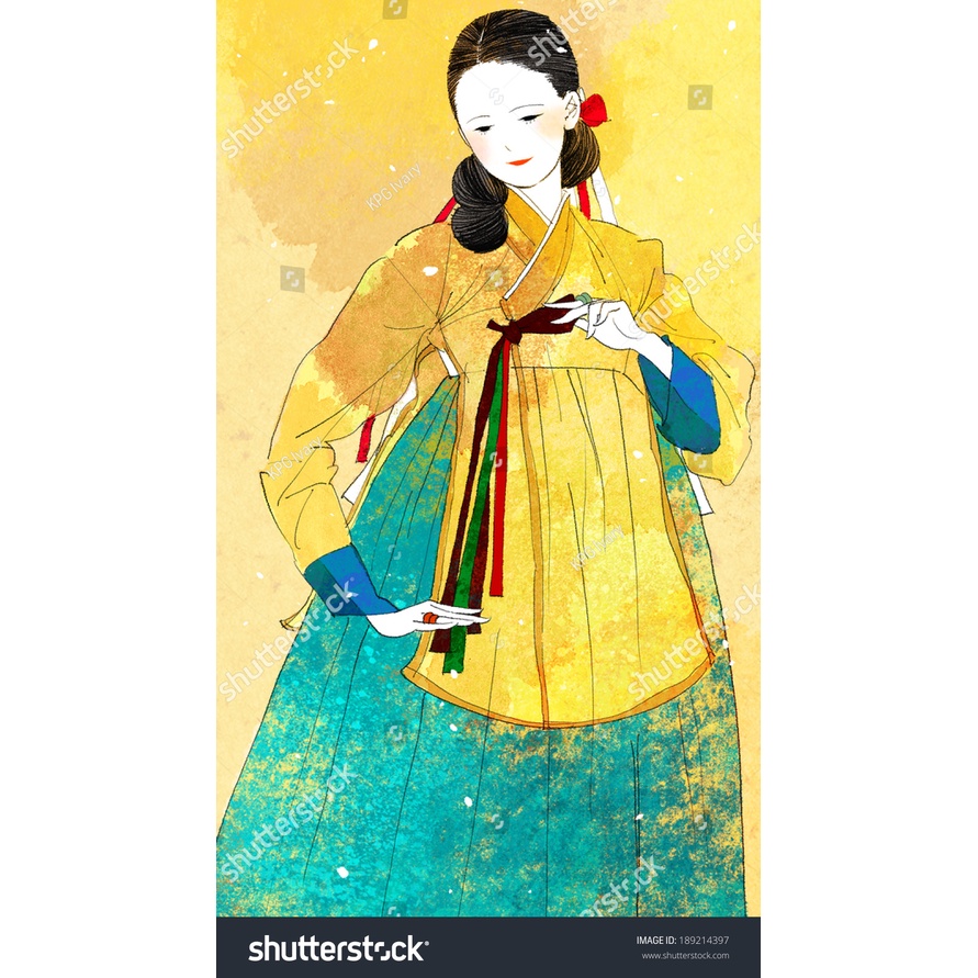 Tranh Quán Cafe, Trà Sữa, Trang Trí Cửa Hàng theo phong cách truyền thống Hàn Quốc