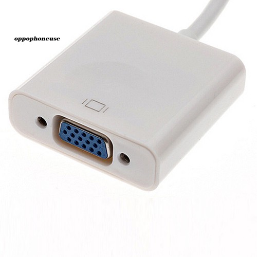 Cáp chuyển cổng Mini sang VGA cho Macbook Pro iMac Air Mac Mini | BigBuy360 - bigbuy360.vn