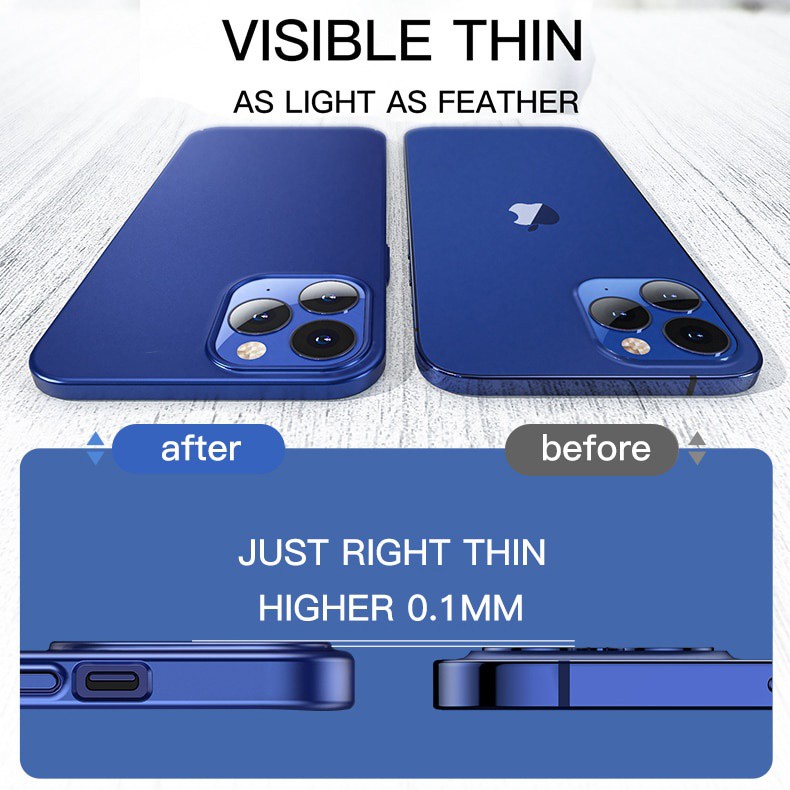 Ốp Điện Thoại Silicon Siêu Mỏng Chống Sốc Cho iPhone 13 13 Mini 13 12 11 Pro Max XS XR X 6 6S 7 8 Plus SE 2020