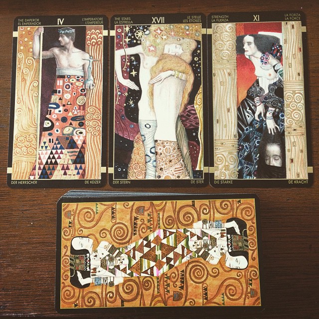 Bài Golden Tarot of Klimt