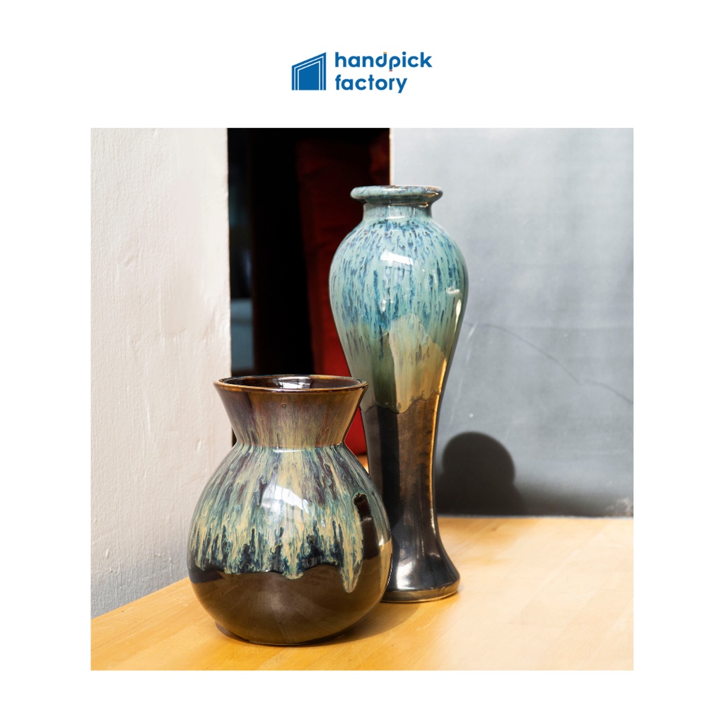 Bình hoa VASE Colection 2 16x16x20 - Handpick Factory