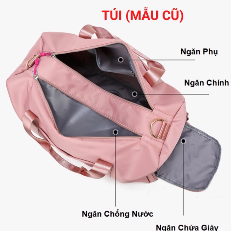 Túi trống du lịch nữ BOXE mẫu new thể thaoFREESHIPTúi Xách Tập Gym Nam Có Ngăn Để Giày