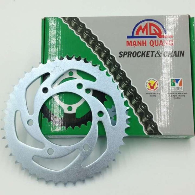 Nhông xích Exciter 5 số nhông sên mạnh quang/248