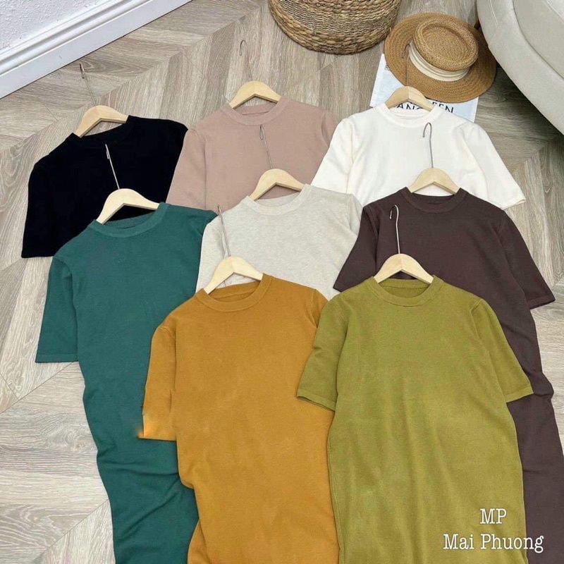 Đầm Len Quảng Châu Dáng Suông Màu Trơn, Váy Len Lông Thỏ Cao Cấp