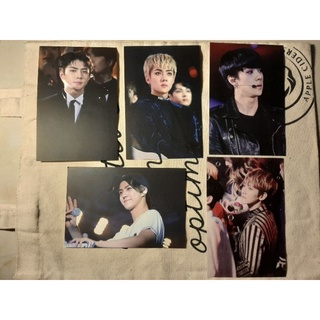 [EXO] card Chanyeol (Tempo), Baekhyun ( Natural)