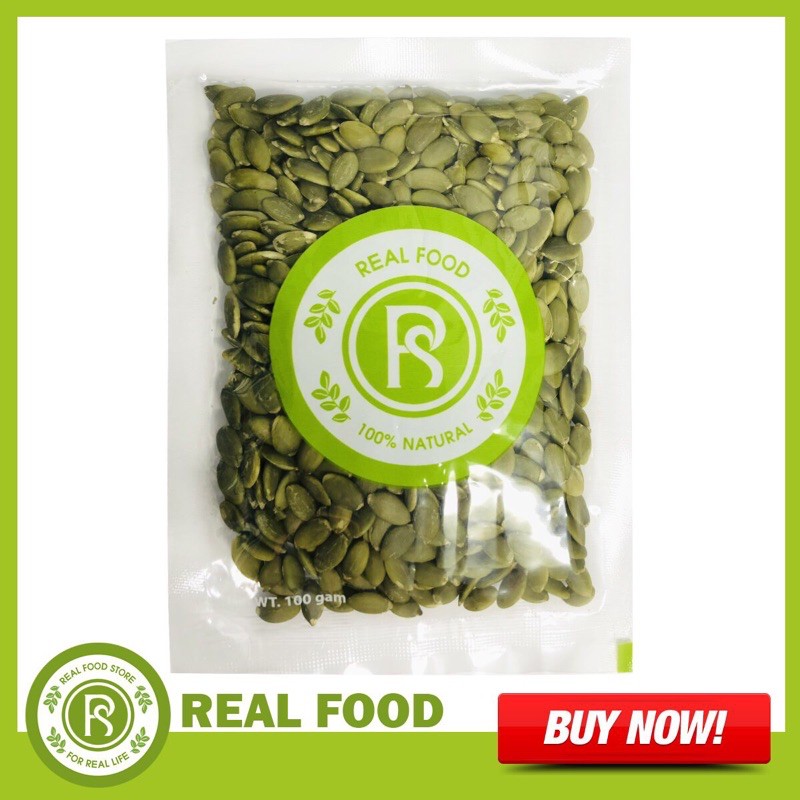 Túi Hạt Bí Xanh REAL FOOD STORE (100g) - Mẫu Dùng Thử