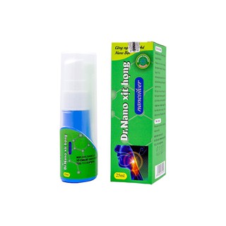 Dung dịch xịt họng Dr. Nano Bạc - Vệ sinh vòm họng tối đa