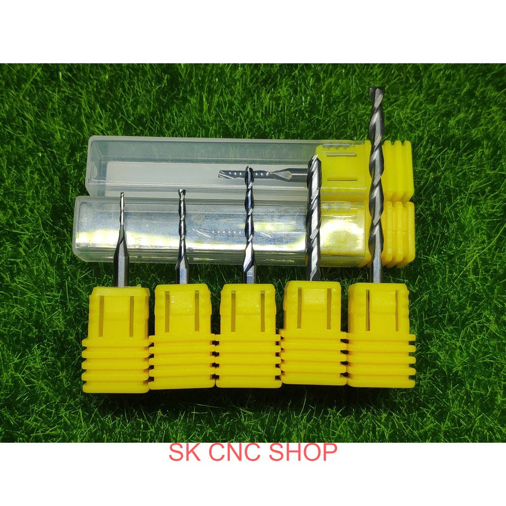 Mũi dao CNC xoắn 2 ME - SK CNC SHOP