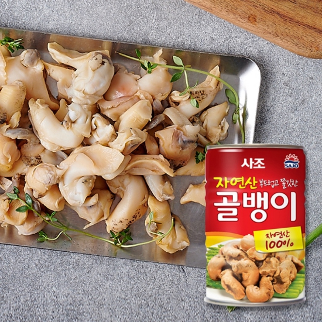 Cá, ốc biển đóng hộp Hàn Quốc các loại