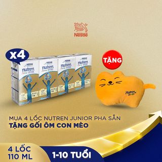  Combo 16 hộp pha sẵn NUTREN JUNIOR - Lốc 4 hộp - 110ml/Hộp