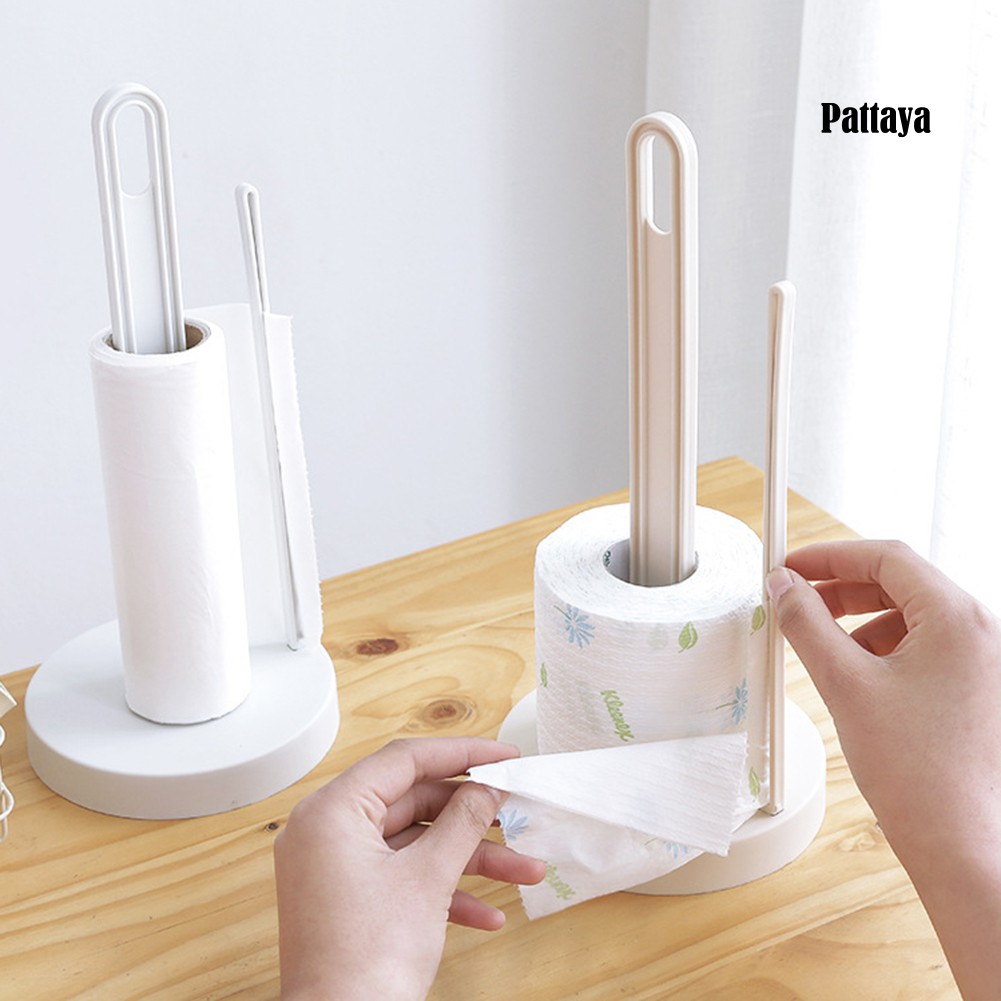 Giá Đỡ Cuộn Giấy Vệ Sinh Bằng Nhựa Tiện Lợi Dành Cho Nhà Bếp