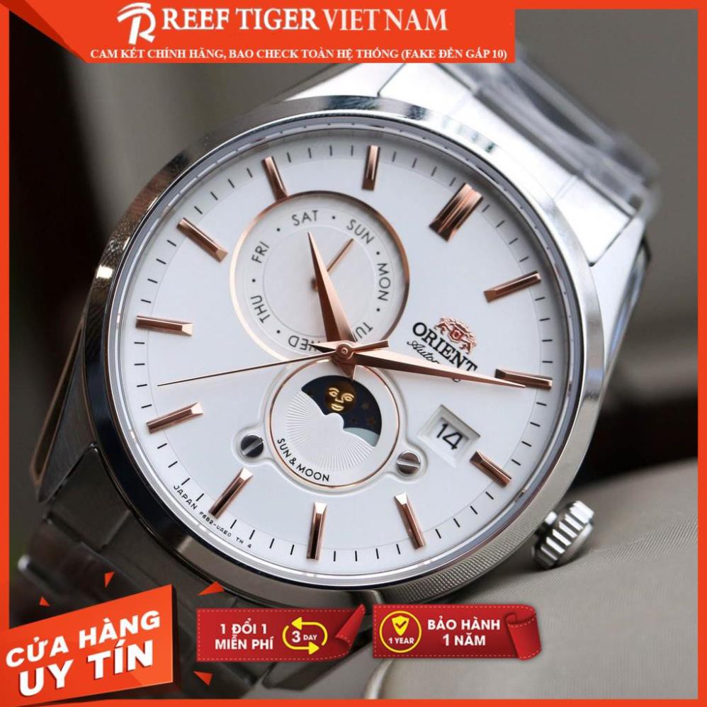 [REEFTIGERVIETNAM]  ĐỒNG HỒ NAM ORIENT SUN AND MOON GEN 5 RA-AK0301S10B