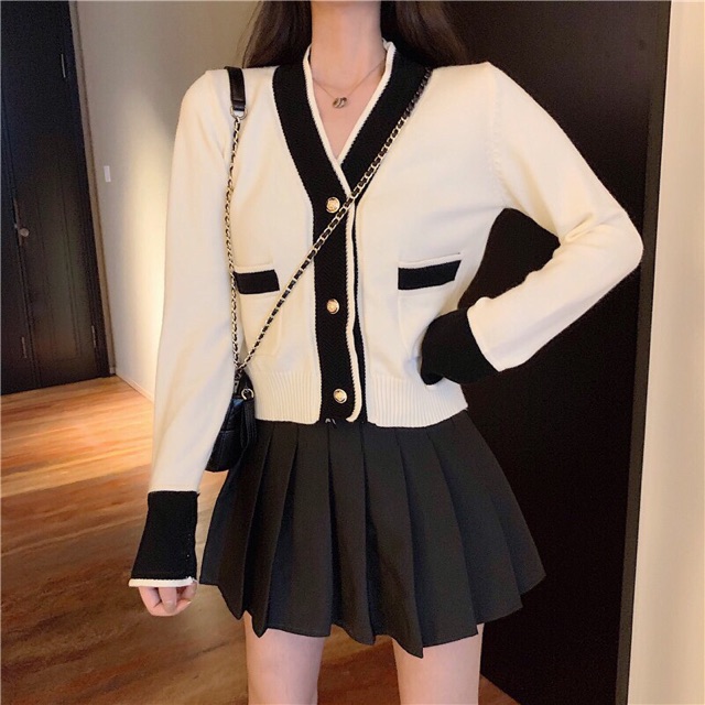 Áo len cardigan hàn quốc