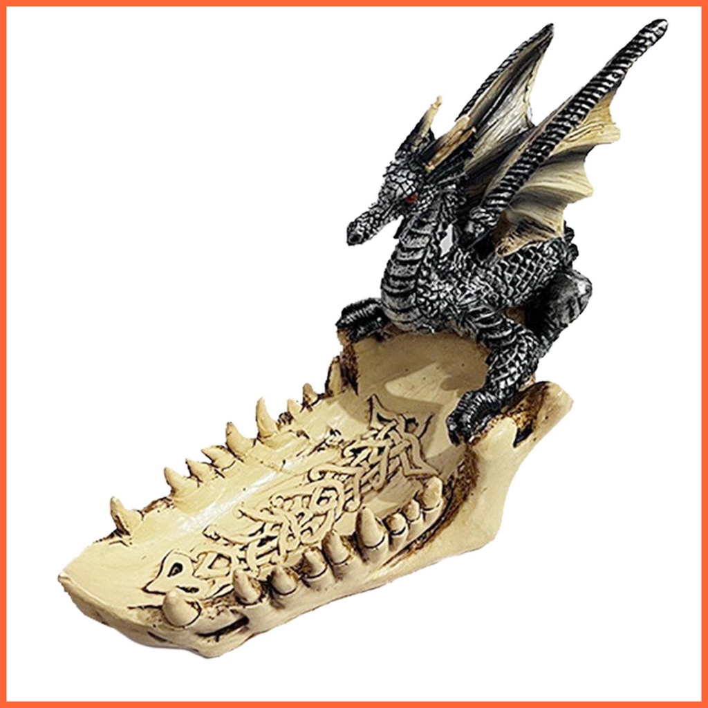 Tượng Rồng Baphomet Thủ Công Bằng Nhựa Resin Để Bàn Trang Trí Nhà Cửa / Văn Phòng