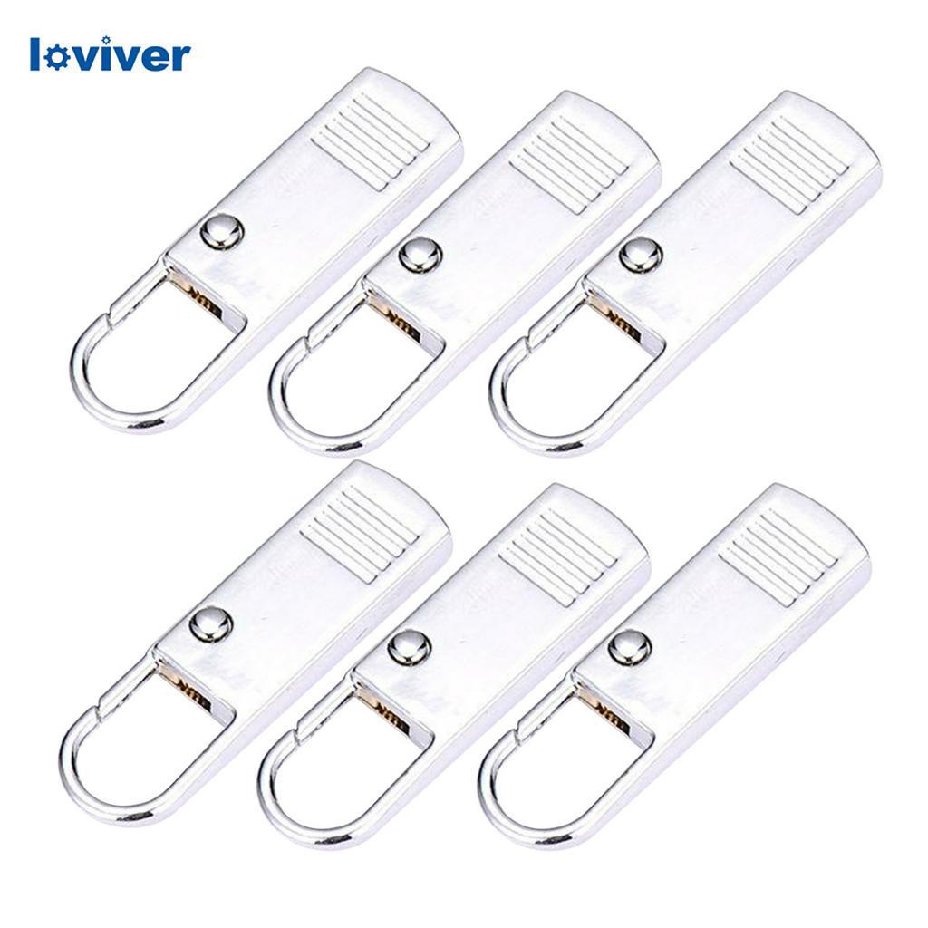 Bộ 6 Đầu Khoá Kéo Bằng Kim Loại