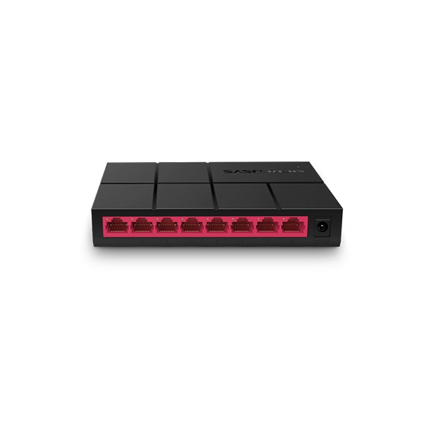 [Mã 33ELSALE hoàn 7% xu đơn 300k] Bộ chia mạng Switch 8 Cổng Mercusys MS108G Gigabit