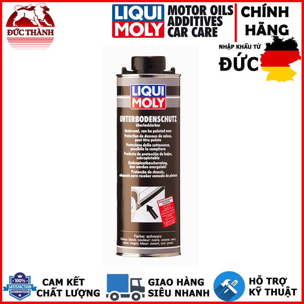 Phủ gầm đen dùng với súng phun Liqui Moly 6114 1l