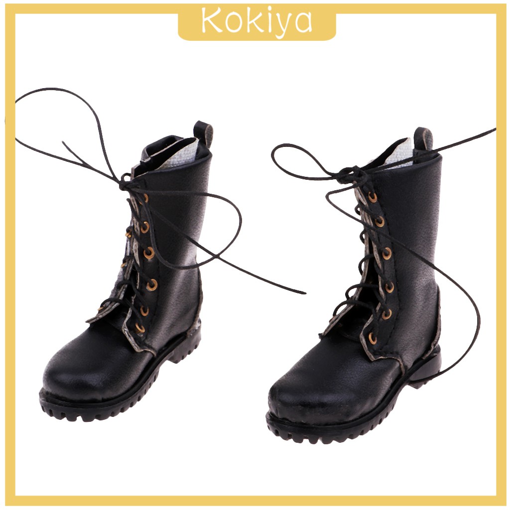 Giày bốt nam 12" tỉ lệ 1/6 độc đáo dành cho mô hình