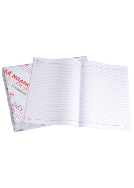 1 xấp Giấy kẻ ngang 20 tờ