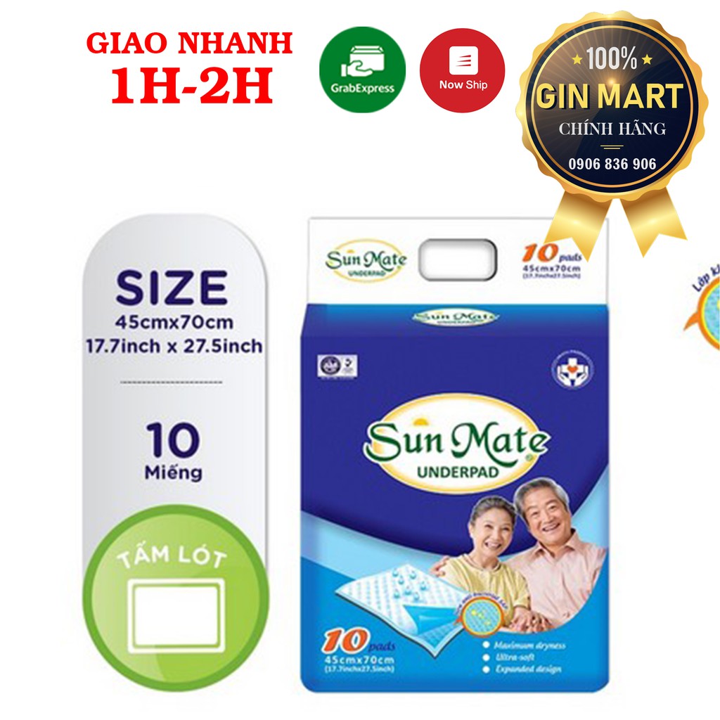 TẤM LÓT SUNMATE (45x70 cm)