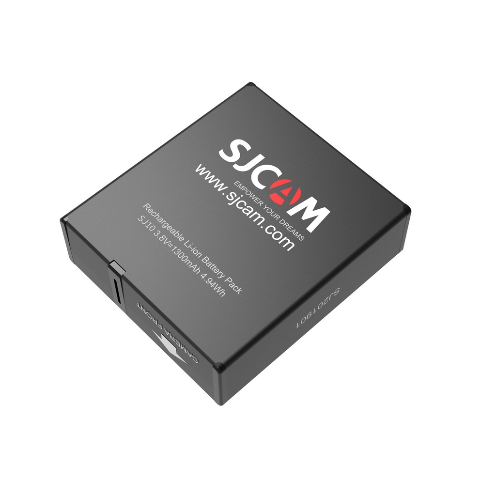 Bộ Sạc Pin Kép 1300mah Cho Camera Hành Trình Sjcam Sj10 Pro Sj9 Strike Sj9