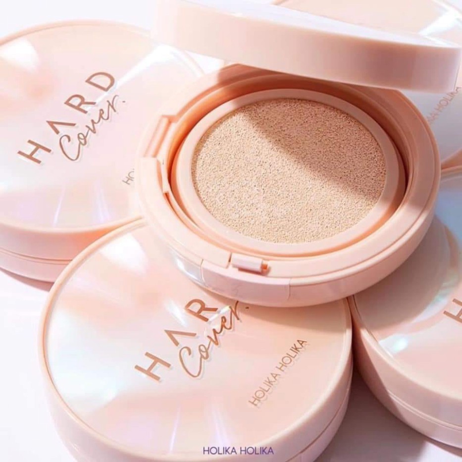 Phấn Nước Holika Holika Hard Cover Perfect Cushion EX 14g x 2 lõi