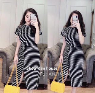 Váy xoắn eo