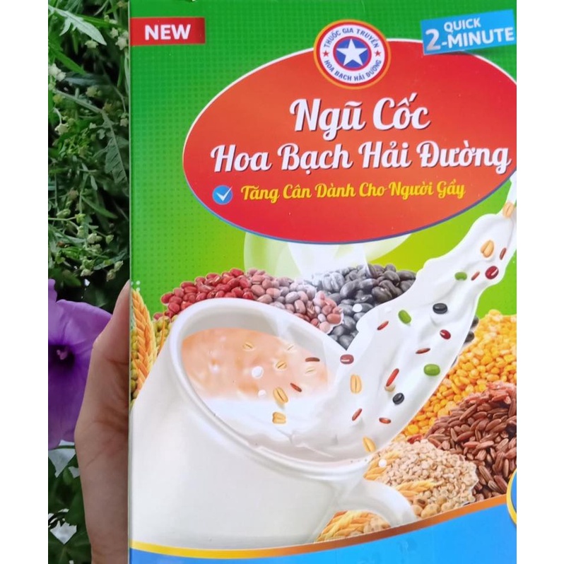 Combo 4 gói ngũ cốc Hoa bạch Hải Đường cho sỉ