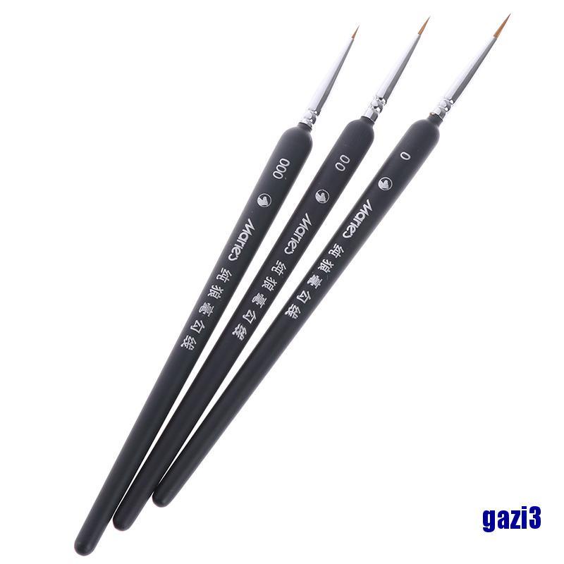 Bộ 3 Cọ Vẽ Tranh Chuyên Nghiệp